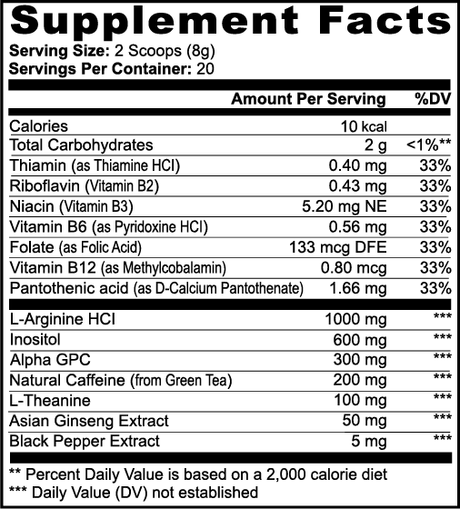 Preworkout (Sour Candy)