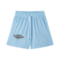 Mesh Drawstring Shorts